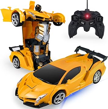 Amazon Co Jp Tcvents ラジコンカー 変形 ロボット 車おもちゃ スタントカー ロボットに変身できる 1 18 電動rcカー Led搭載 360度回転 ラジコン リモコン Rcカー モデルカー 多機能 ロボット変身 こども向け 子供おもちゃ 誕生日 クリスマス プレゼント イエロー Amazon Co Jp Tcvents ラジコンカー 変形 ロボット 車おもちゃ スタントカー ロボットに変身できる 1 18 電動rcカー Led搭載 360度回転 ラジコン リモコン Rcカー モデルカー 多機能 ロボット変身 こども向け 子供おもちゃ 誕生日 クリスマス プレゼント イエロー