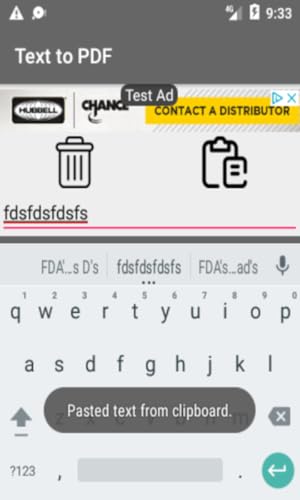 TEXT TO PDF CONVERTER - Conversion of any Text to a PDF Document