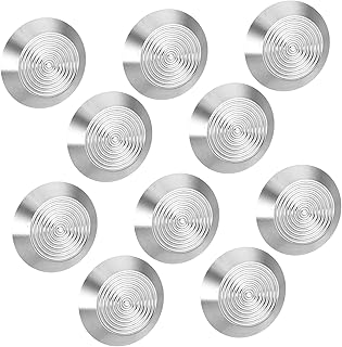 Cabilock 10Pcs Tactile Blind Sidewalk Studs Non Slip Pathway Indicators for Safe Navigation Sidewalks Airports and Subways for Visually Impaired