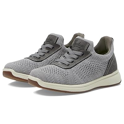 Florsheim Kids Satellite Knit Elastic Lace Slip On Jr. (Toddler/Little Kid/Big Kid) Boys Shoes Gray