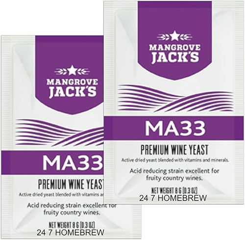 2 x Mangrove Jacks MA33 0.28 oz23L Frutos Blanco y Rubor Country Wines