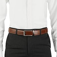 Vista 4 de Lavemi - Cinturón de cuero con hebilla automática, con elegante caja de regalo