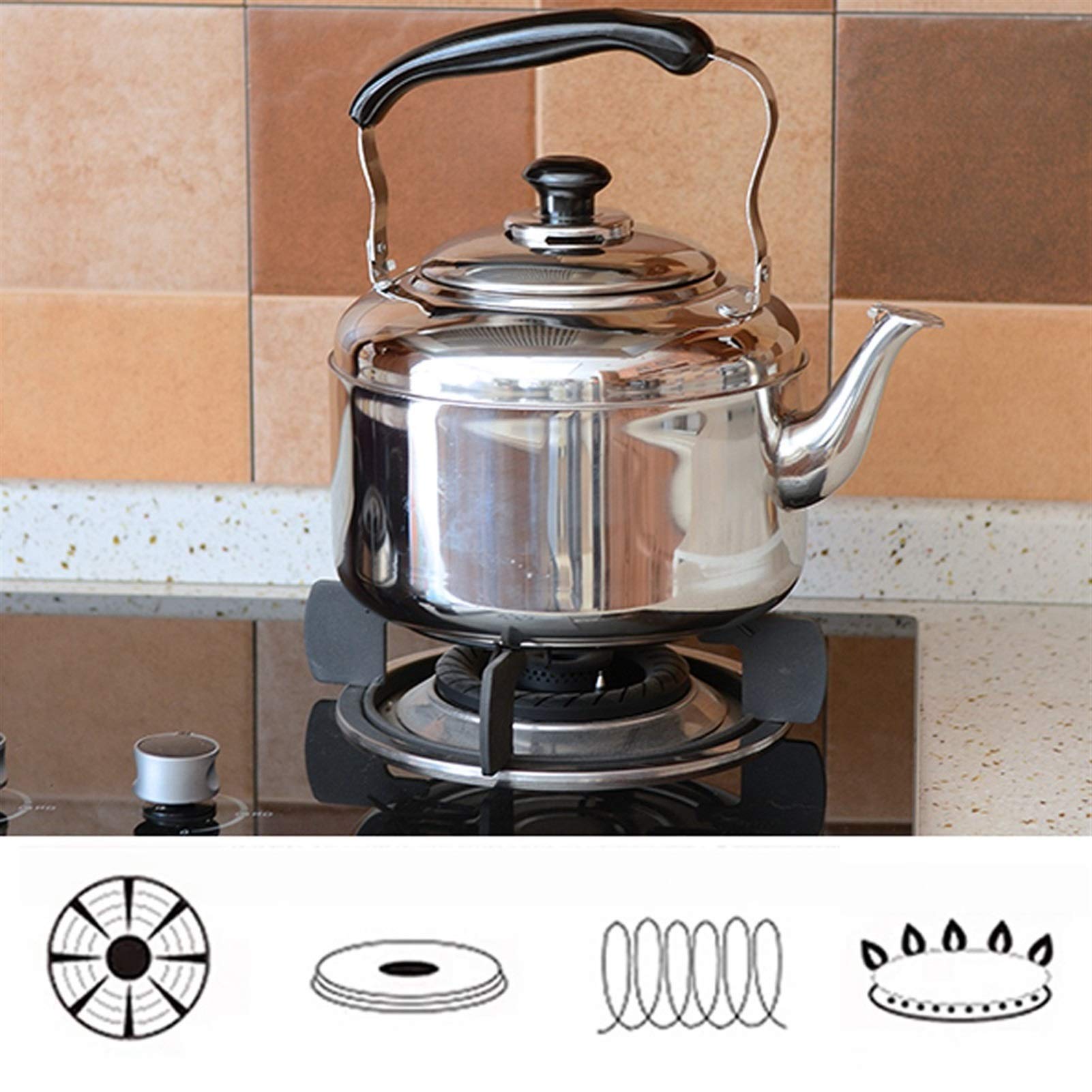 Amazon｜やかん食品グレード304ステンレス鋼シルバーホイッスル