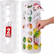 Handy Laundry Grocery Bag Storage Holder, Large Dispenser, Store & Reuse Plastic Shopping Bags, Access Holes for Easy Use (2-Pack)