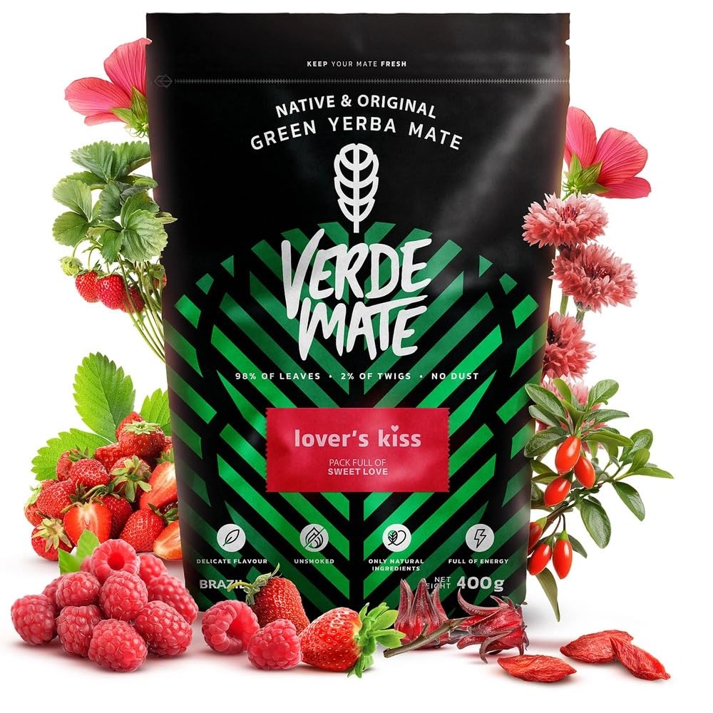 Verde Mate Mate Tee zestaw akcesoriów - Mate Tee 400 g, 2 x kubek Mate & Bombilla