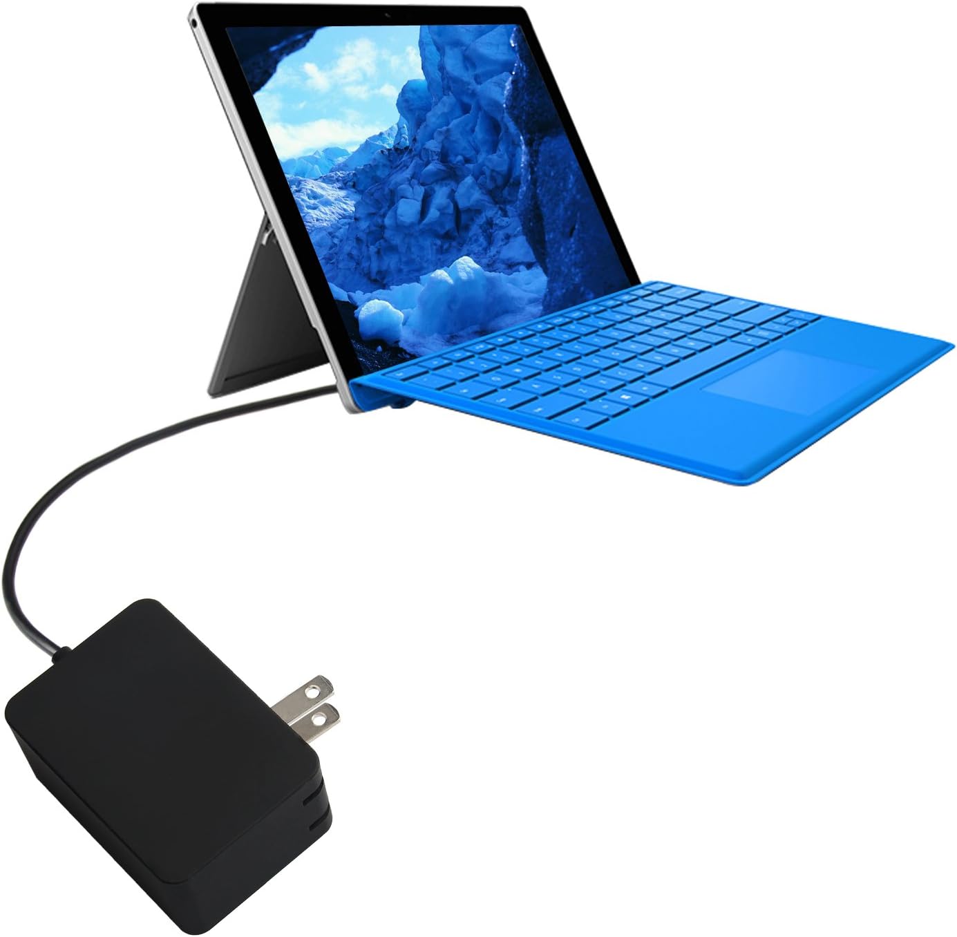 Replacement Surface 3 Charger 13W 5.2V 2.5A AC Power Adapter Charger Cord fit Microsoft Surface 3, Model 1623 1624 1645 Tablet w/USB Charging Port 4.9Ft Cable-1.5m -Futurebatt