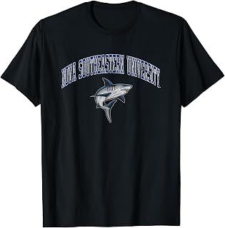 Nova Southeastern Sharks Victory Vintage Officially Licensed T-Shirt