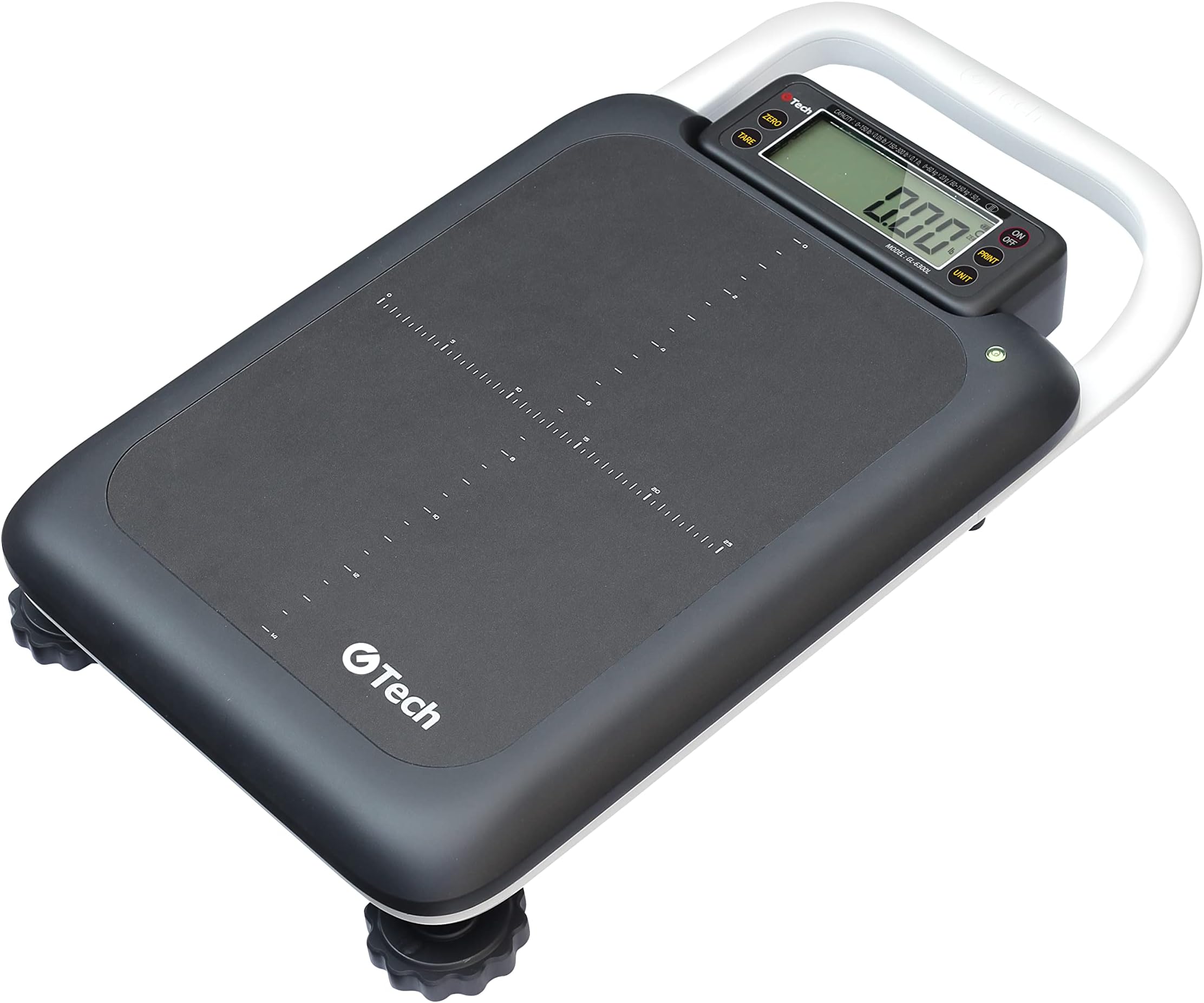 VisionTechShop GTech GL-6500L Portable Bench Scale, 500lbs Capacity with Dual Range, Reading 0-250 x 0.1lbs/250-500 x 0.2lbs, Lb/Kg Switchable, NTEP Legal for Trade