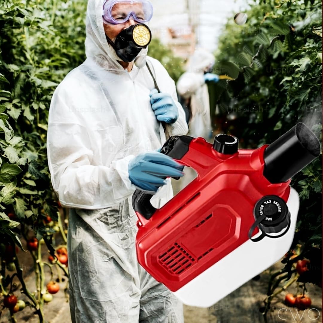 20V Chemical Fogger Compatible with Bauer 20V Cordless 1/2 Gallon Chemical Fogger - Sprays 10 Ounces per Minute up to 15 Ft., Covers up to 10,000 Sq Ft Per Charge with 3.0 Ah Battery (No Battery)