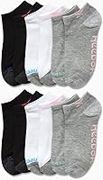 Vista 2 de Reebok Calcetines acolchados de corte bajo transpirables para mujer (12 unidades)
