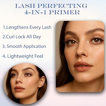 White Mascara for Eyelashes, Slim Spiral Brush, 1 Tube with Applicator | Narrow wand supports targeted coating of upper and lower lashes, for daily make-up routines, creative eye looks and occasions