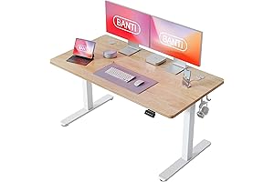 BANTI 55'' Self Rising Desk: Elevate Your Workspace with Unsurpassed Comfort
