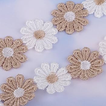 お花になったパティちゃん　ディジー　アンティークレース　リボン刺繍 お花になったパティちゃん ディジー アンティークレース リボン刺繍