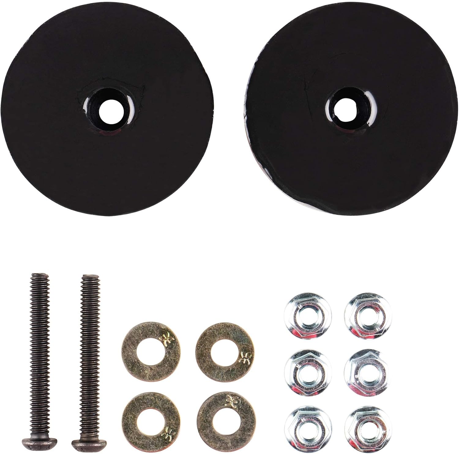 Isolate It!: Sorbothane Anti-Vibration Leveling Mount - 1/4-20 2" Stud - 5/8" (H) - 2 1/2" (Dia) 70 Duro - 2 Pieces