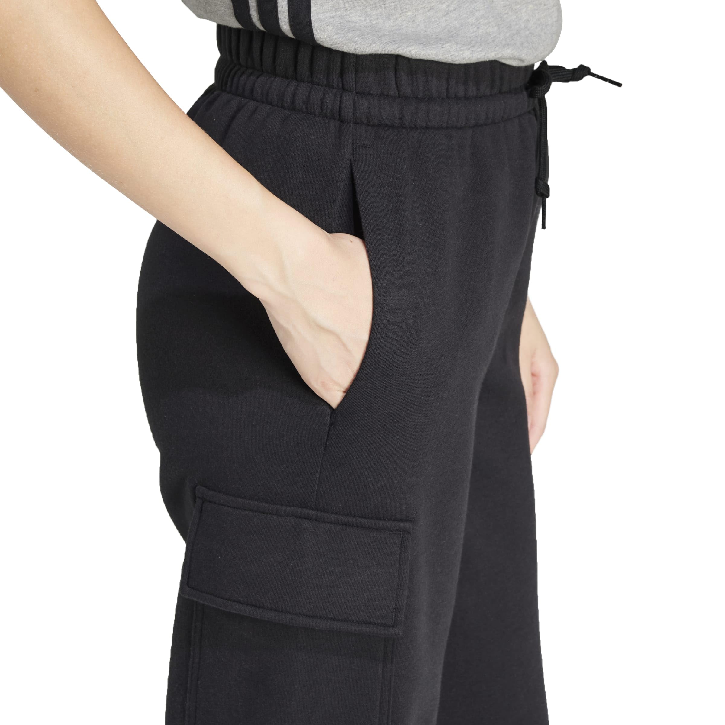 adidas Femme Essentials Linear Fleece Cargo Pants