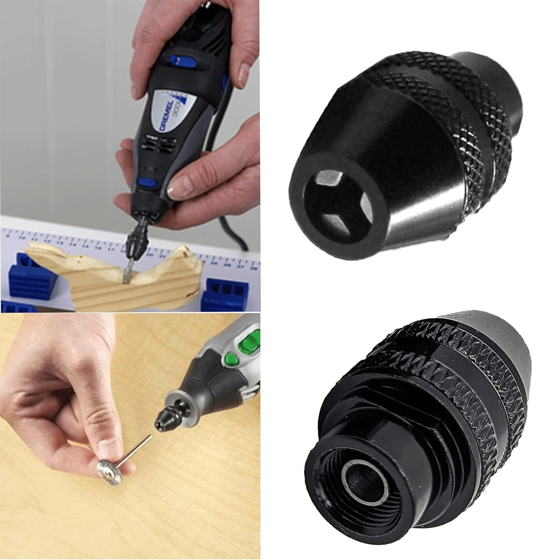 Dremel Chuck - 5 Pack Quick Change Keyless -6