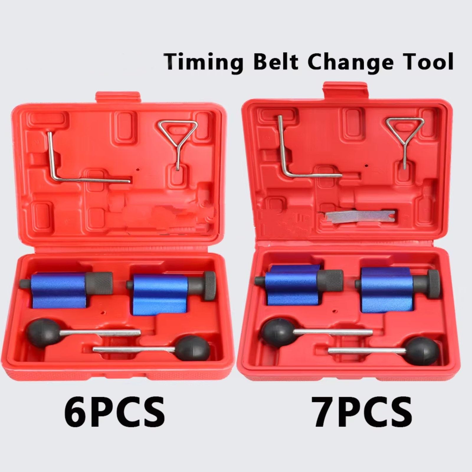 Kit Messa in Fase Motore Compatibile con A2 per A3 A4 A6 Kit Strumenti per La Messa in Fase Motore dell'automobile T10050 Sostituisci Gli Accessori Set Parti T10100 | [](7PCS)