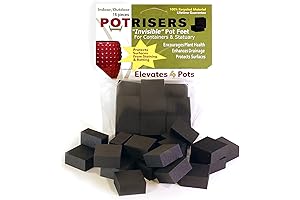 PR-16 Invisible Pot Feet Small 1 inch Size Elevate up to 4...