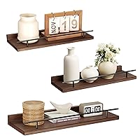 VINATO Set di 3 Mensole da Muro 40x15x4.5CM per Cucina Soggiorno Ufficio e Camera da Letto