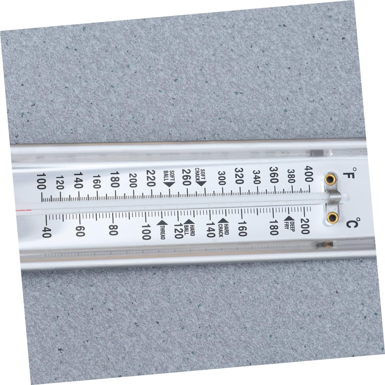 Thermomètre à Bonbons Suspendu Lot de 2 Pvc Double Échelle