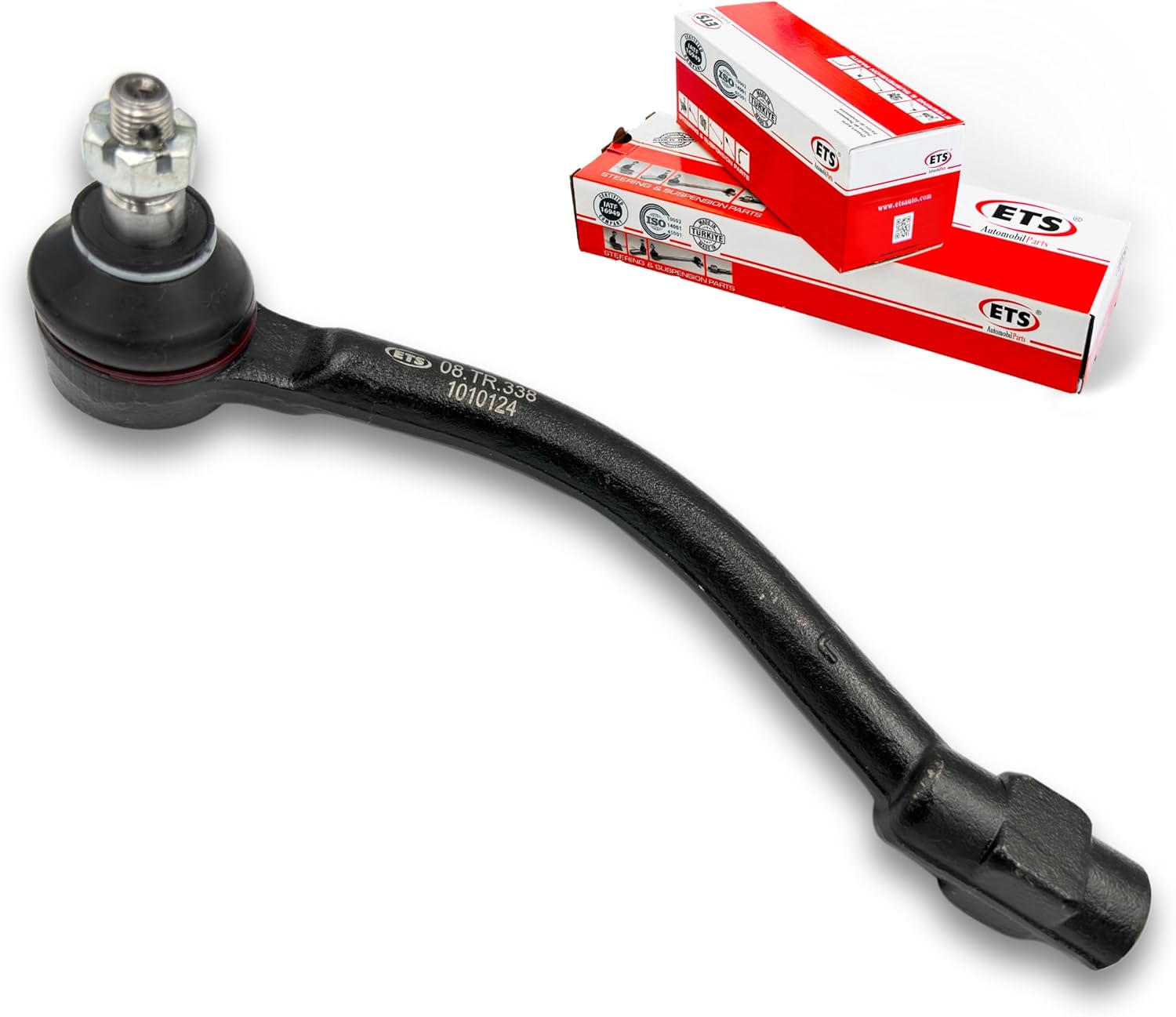 ETS 4Pc Inner Outer Tie Rod End Kit EV800886, ES801074, ES801075 Fits Hyundai Elantra 2011-2016 / Elantra Coupe 2013-2014 / Elantra GT 2013-2017 / Veloster 2012-2017