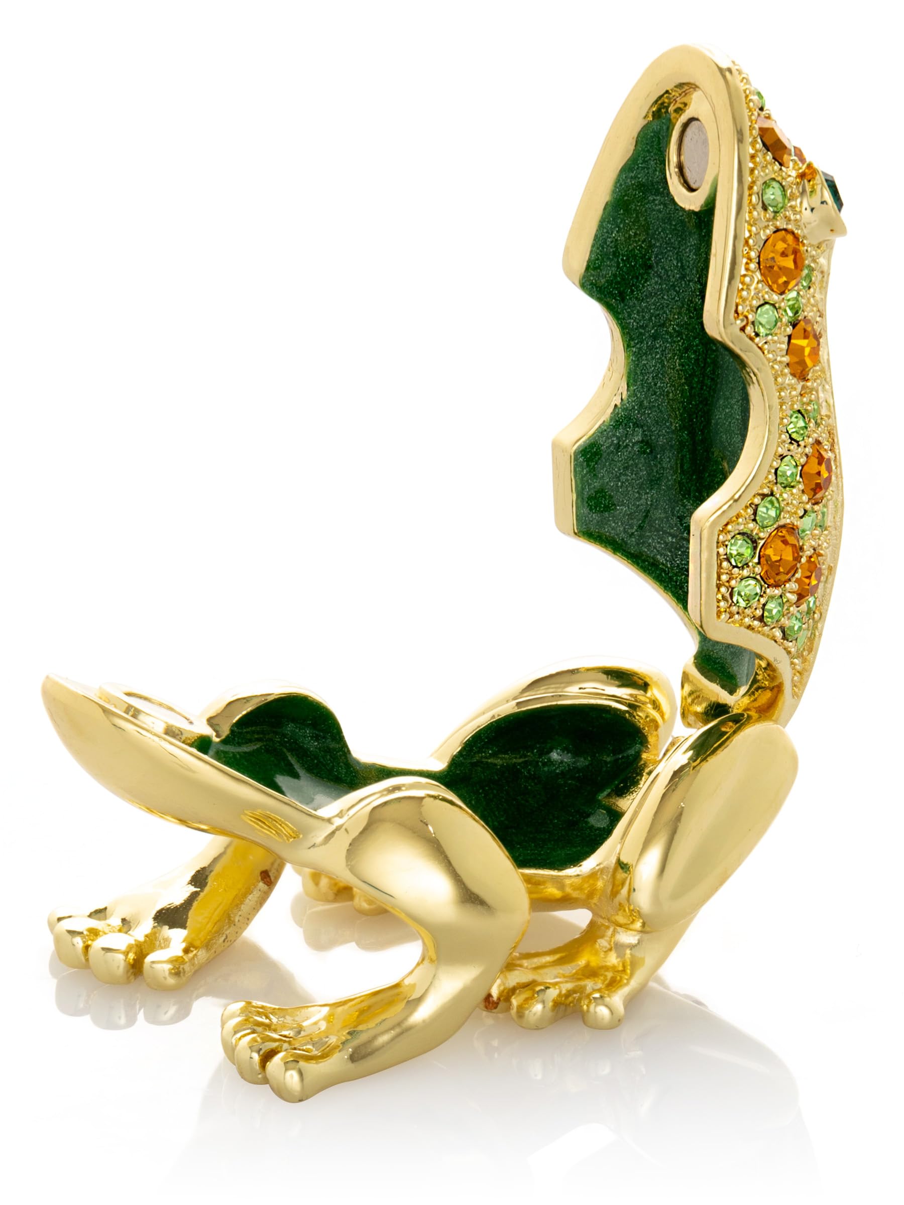 アクセサリー kokokona Amazon.com: Keren Kopal Faberge Style Frog Trinket Box : Home