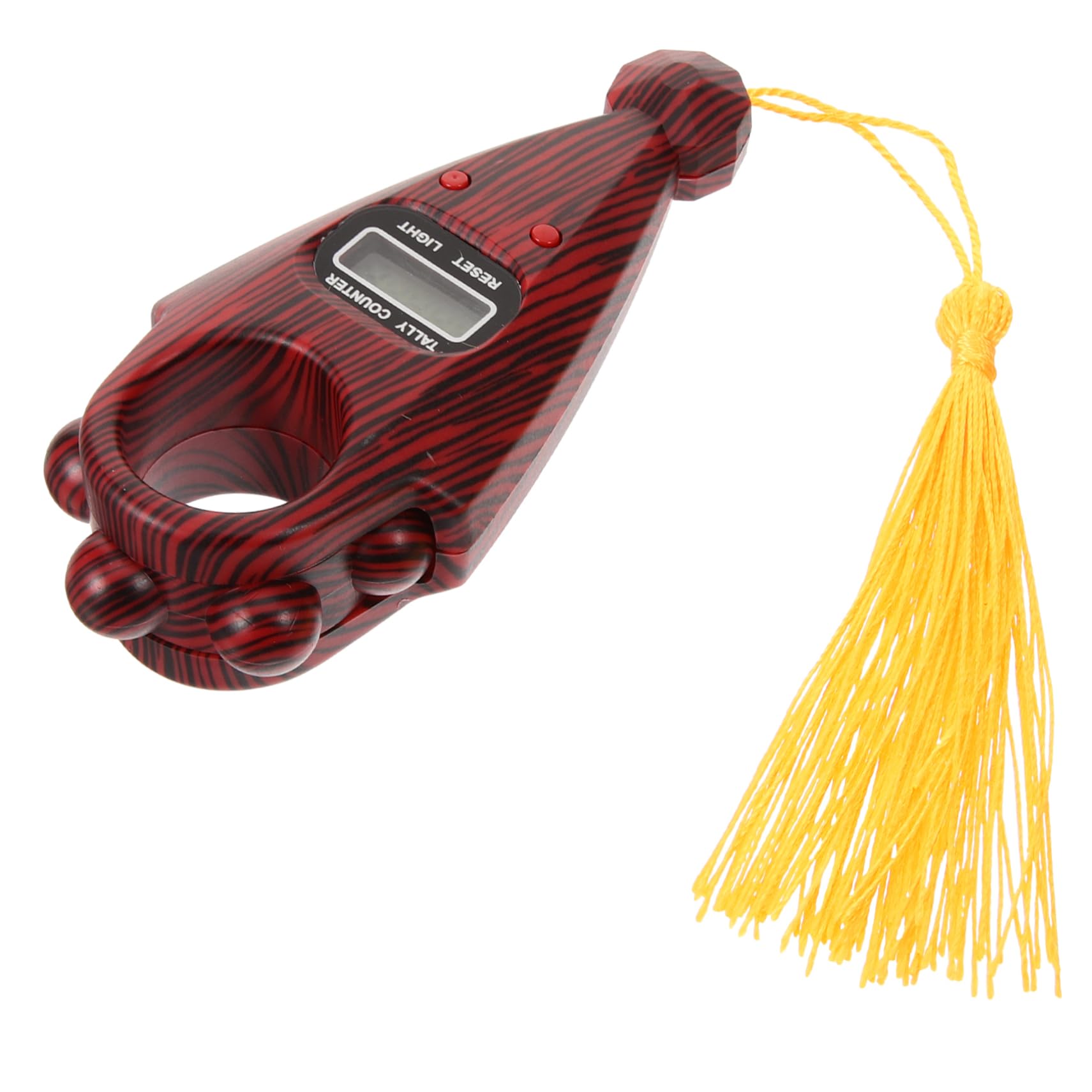 Toyvian 5 Stück Elektronischer Zähler Zähler Kleiner Digitaler Reihenzähler Handperlenzähler Clicker Tally Counter Digitalzähler Elektronischer Digitalanzeigezähler Strickzähler Holz