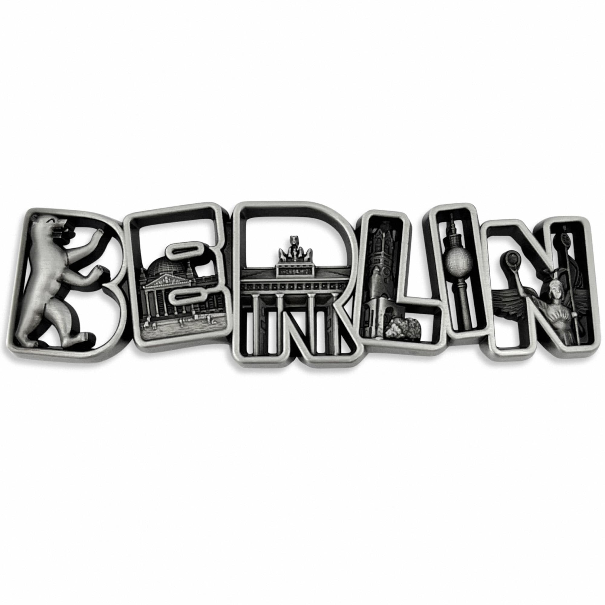 United1871 Metal Magnet Berlin Typical Capital Souvenir Fridge Magnet Designed in Germany