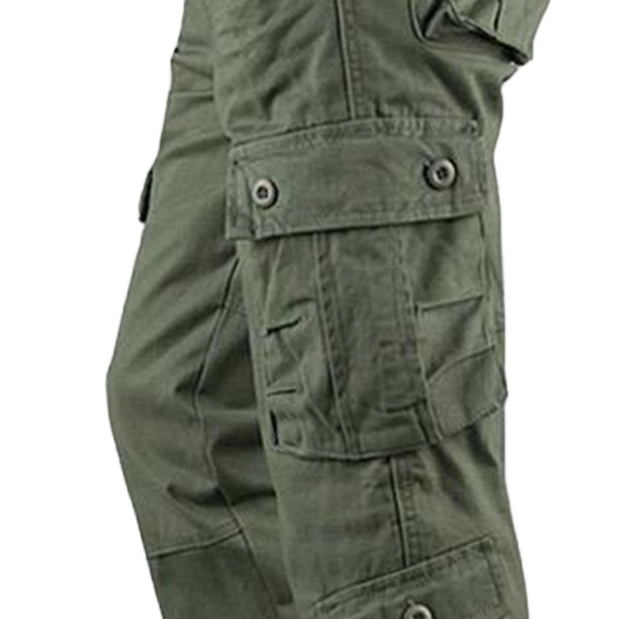 Pantaloni militari estivi da uomo con tasche | Pantaloni tattici leggeri,Per campeggio all'aperto,Baggy Casual,Pantaloni cargo in cotone