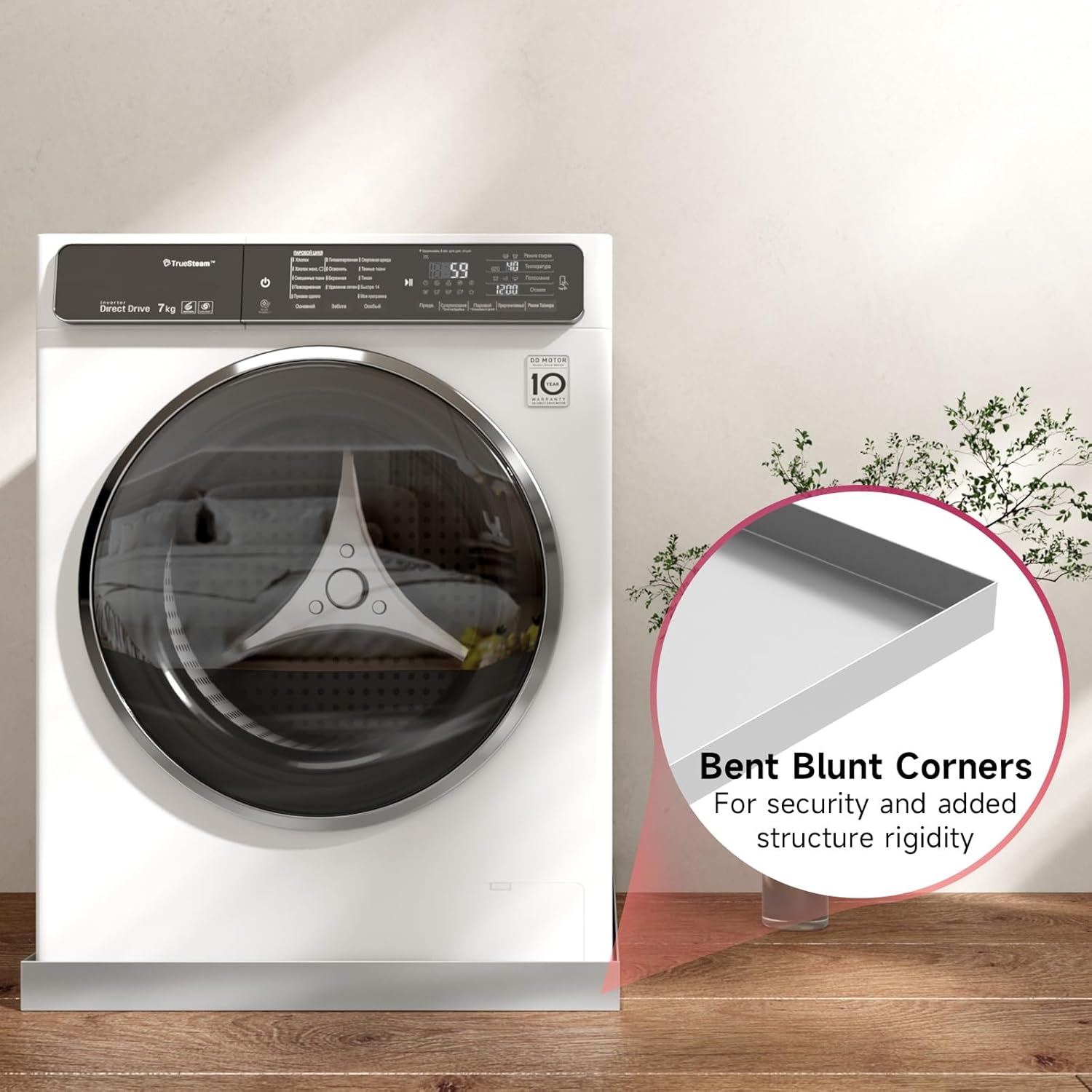 27" x 25" Stainless Steel Washer and Dryer Drain Pan