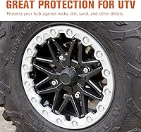 Vista 2 de A & UTV PRO Tapones de cubo de rueda para Kawasaki Teryx KRX 1000 2020 2021 2022 2023 2024 2025, accesorios para tapas de llanta de polvo, repuesto