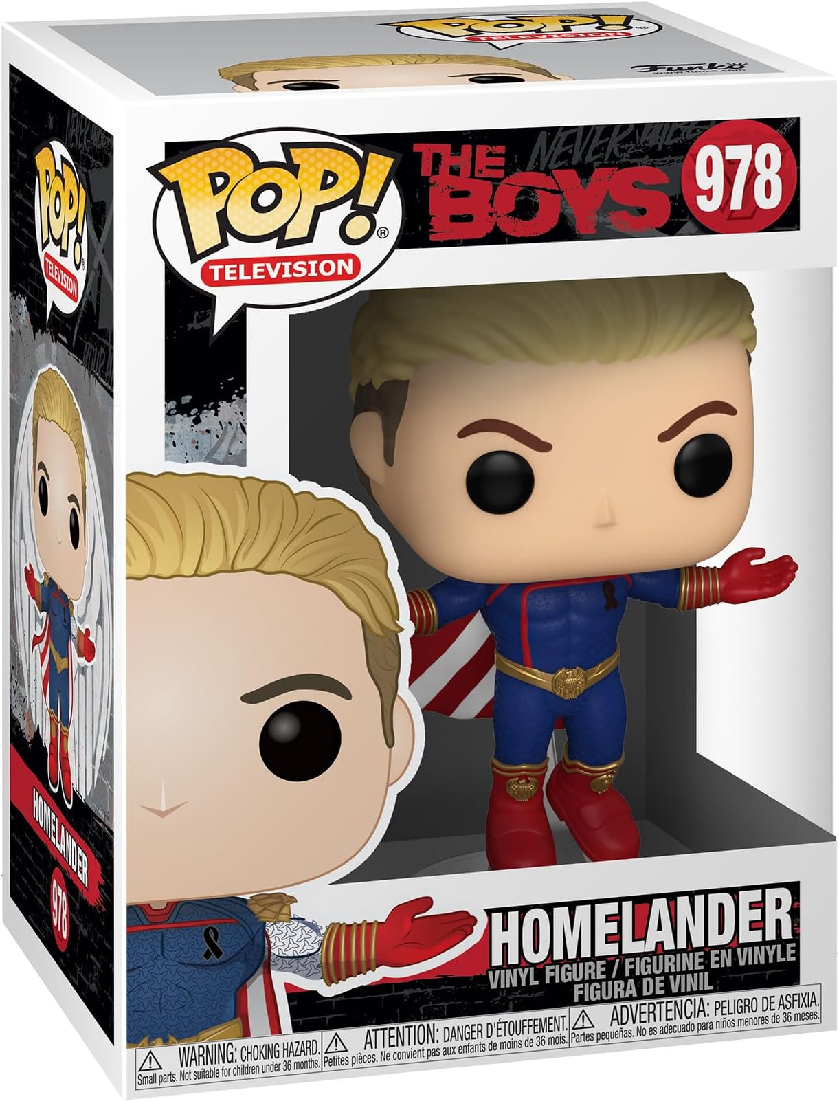 POP! TV: the Boys-Homelander Levitating - Collectable Vinyl Figure - Gift Idea - Official Merchandise - Toys for Kids & Adults - TV Fans - Model Figure for Collectors and Display