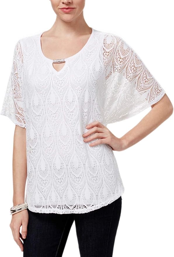 Jm collection petite tops Clearance