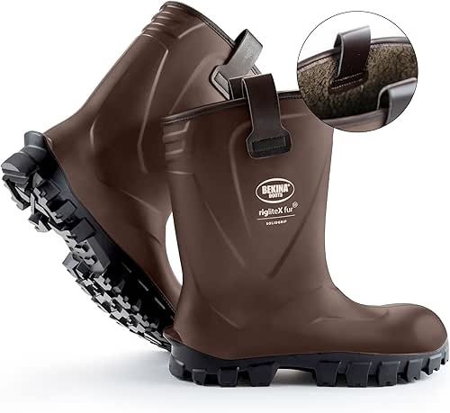 Bottes de Travail pour Hommes et Femmes, idéal pour l'agriculture,