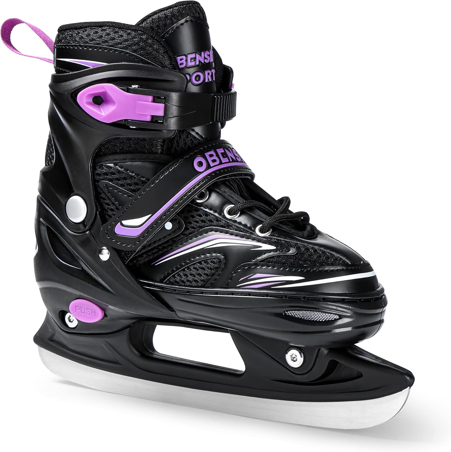 OBENSKY Inline Skates for Boys and Girls, Fun Illuminating Beginner Inline Skates for Kids with All Light Up Wheels, Indooor Outdoor 4 Sizes Adjustable Roller Blades for Toddler and Youth : Sports & Outdoors