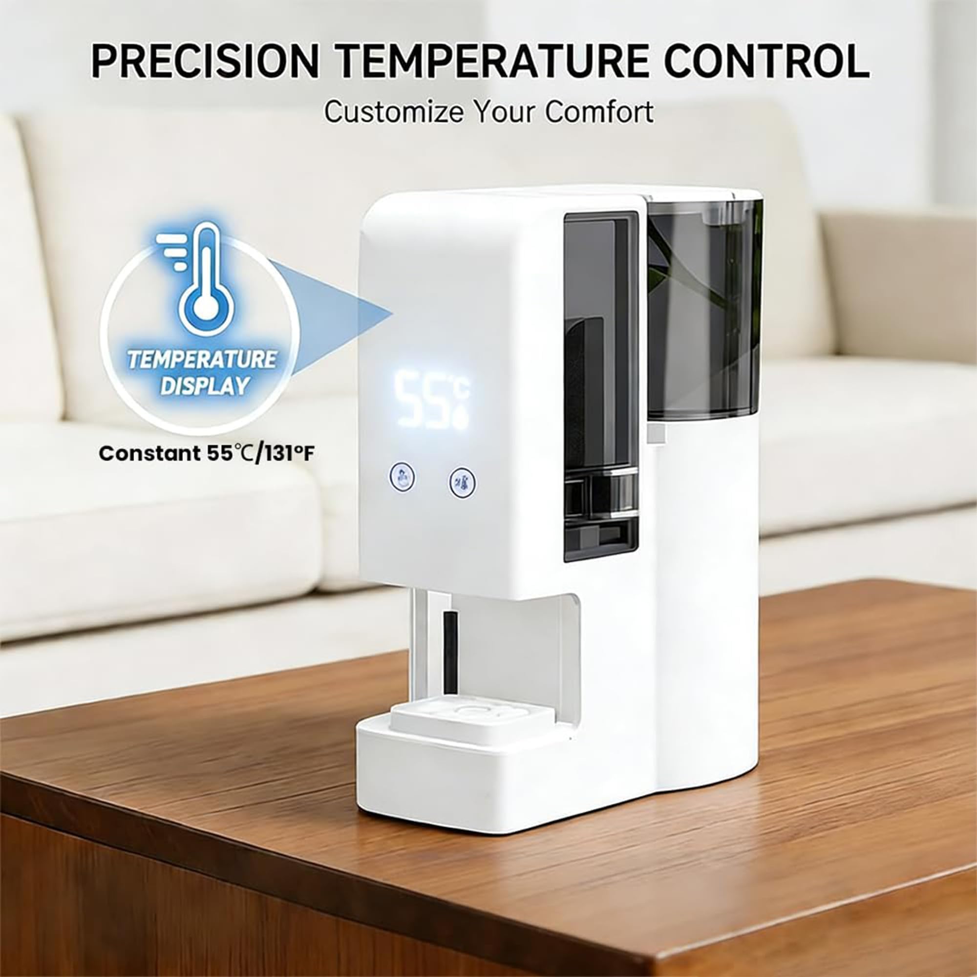 Dispensador automático de toallas calientes, control de temperatura de calentamiento rápido, servicio de toallas calientes para el hogar, salón comercial, spa