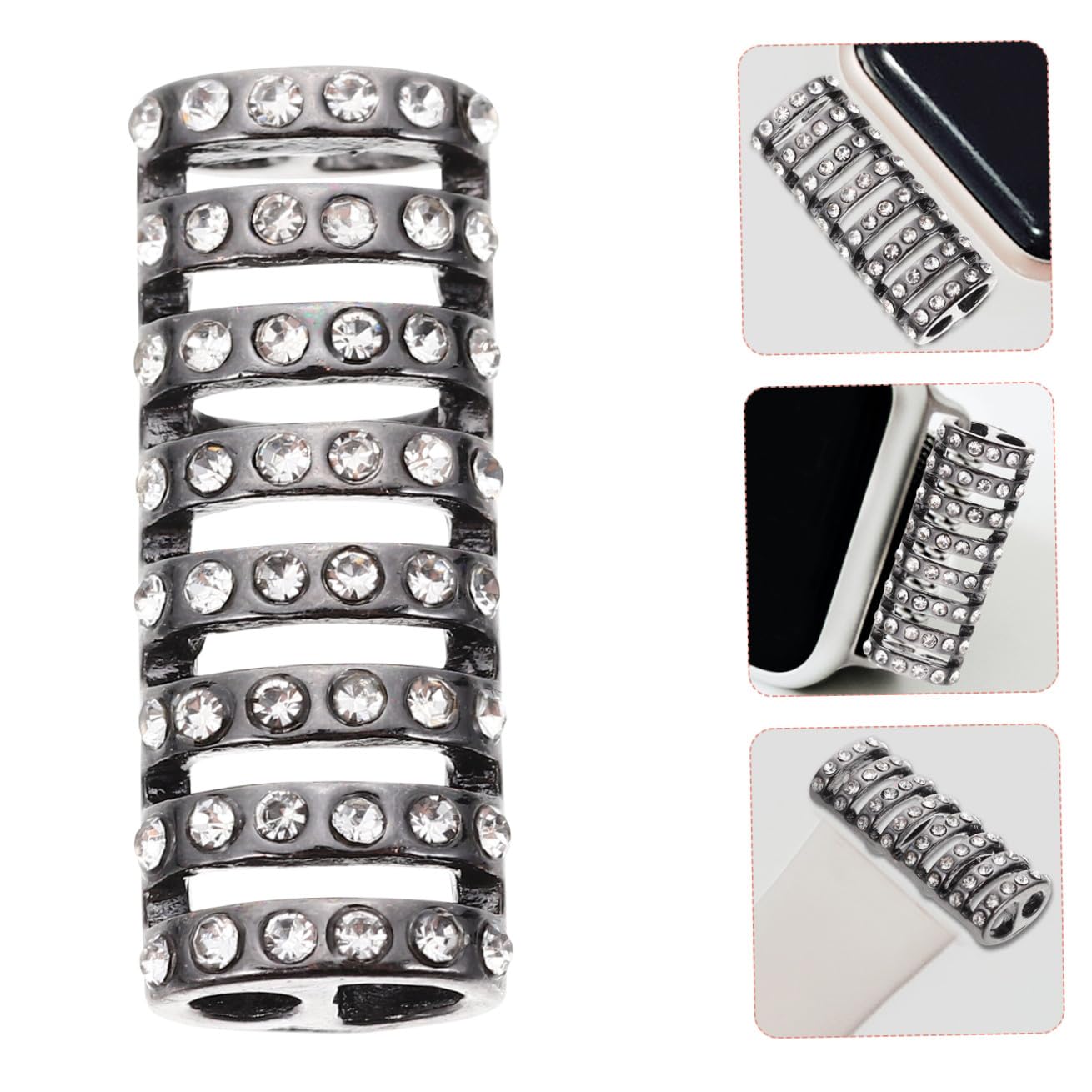 Housoutil Lot De 4 Connecteurs De Montre En Alliage Adaptateurs De Bracelet De Montre Délicats Connecteurs De Bracelet De Montre Décoratifs 10 Pièces X 4
