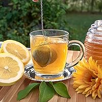 Vista 5 de Fu Store 2 piezas de acero inoxidable de malla de té de bola de té de 2.7 pulgadas filtros de té infusor de té para tés