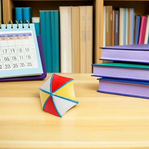 Vista 5 de Garneck 2pcs Miniature Mini Beach Chair Furniture Terrariums Decoration Aquarium Ornament Mediterranean Figurines Umbrella Summer Home Accents Decor