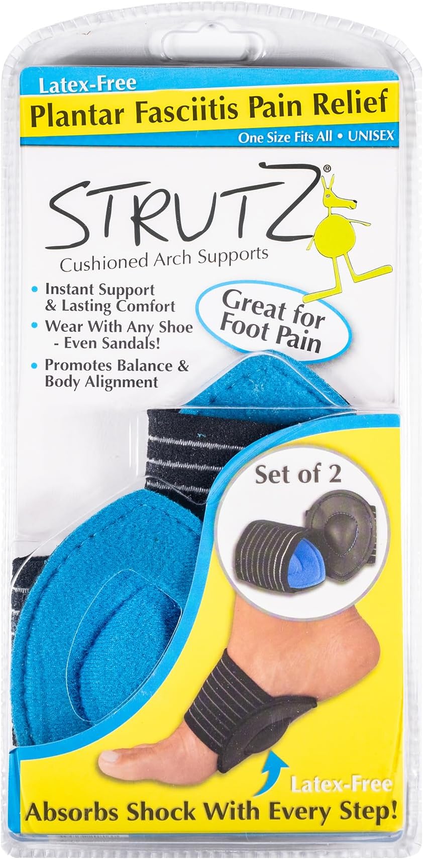 Sole Angel - Arch Supports with Patented Compression and Arch Support Technology for Men and Women - Plantar Fasciitis Arch Support - Ease Foot Discomfort and Improves Mobility