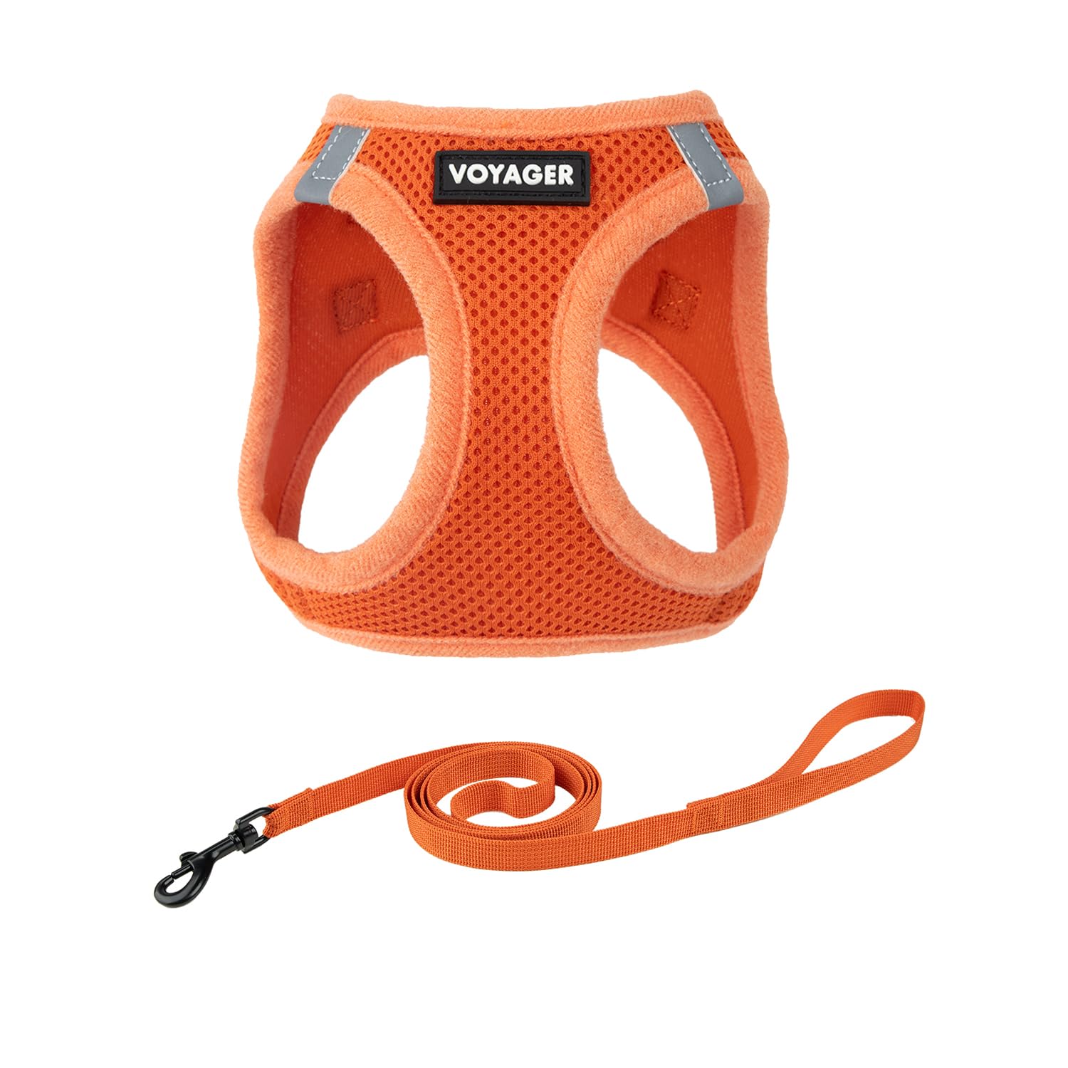 Voyager Escape Proof Cat Harness and Leash Set with Reflective Stitching, Neoprene Handle 5ft - Supports Small, Medium and Large Cats, Kittens for Walking by Best Pet Supplies - Royal Blue, S — view 108