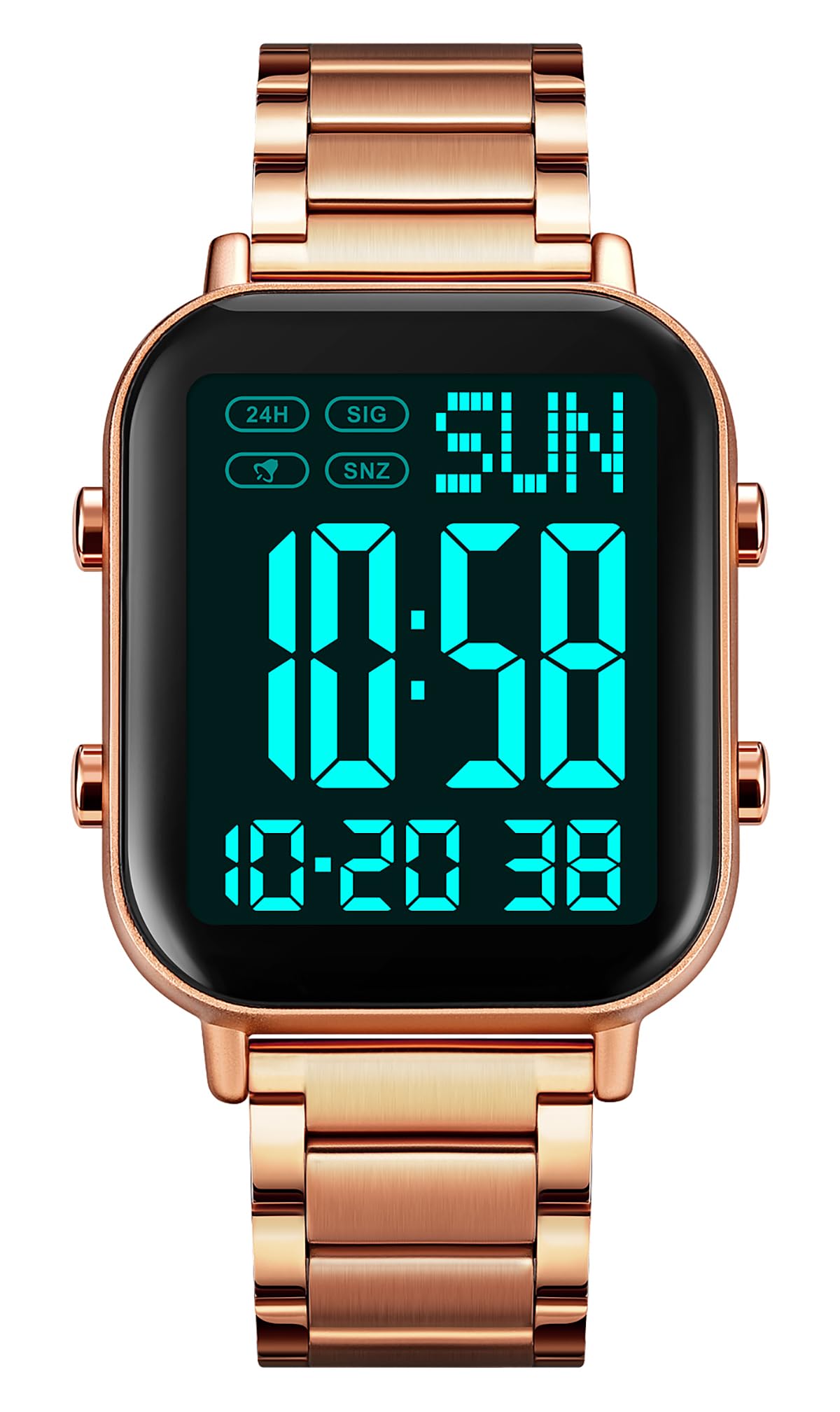 FANMIS Reloj Deportivo Unisex con Pantalla Digital analógica Militar, multifunción, Doble Hora, Alarma, cronómetro, retroiluminación, Resistente al Agua hasta 50 m, Reloj Deportivo al Aire Libre