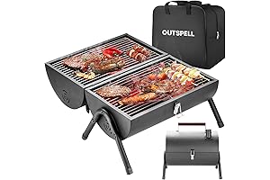 Portable Charcoal Grill Outdoor Stove: Charcoal Camping Grill