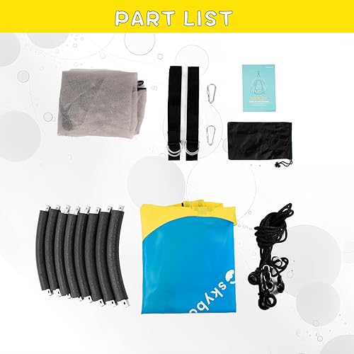 Miniatura 8 de SkyBound Columpio de árbol de 39 pulgadas, capacidad de peso de 700 libras, columpio al aire libre con correas para colgar, columpios de árbol