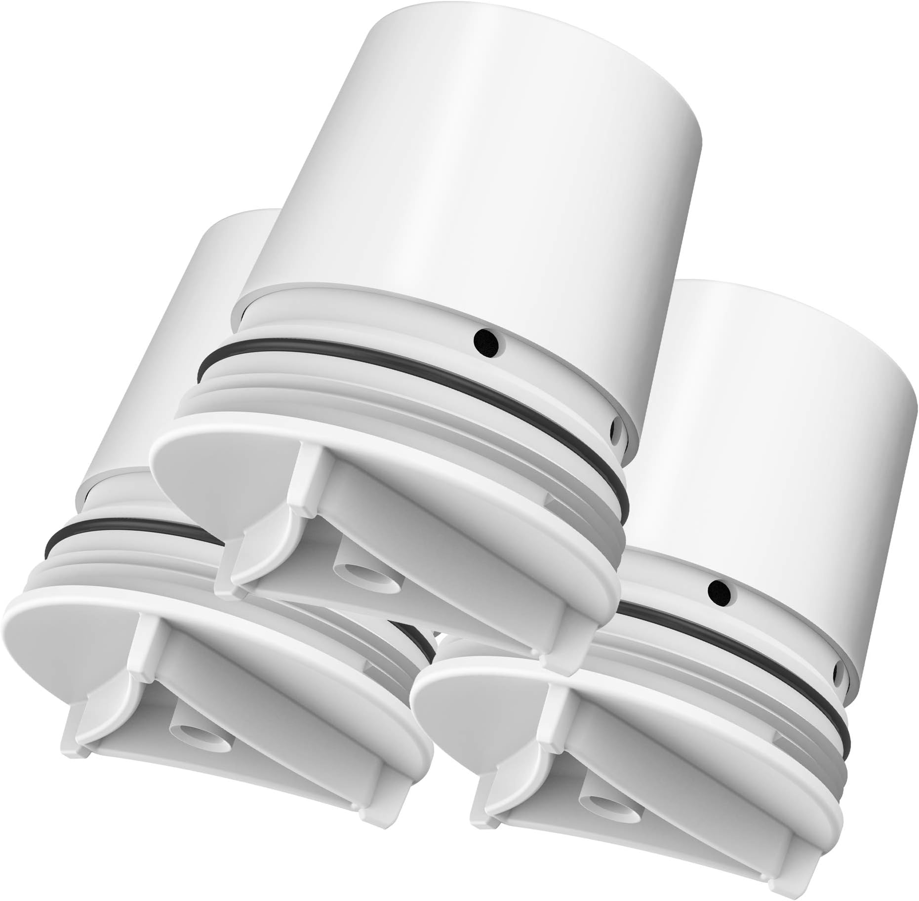 AQUACREST FM-15RA Faucet Water Filter, Compatible with Culligan FM-15RA Water Filter, Culligan FM-15A Filtration System, White Finish (Pack of 3)