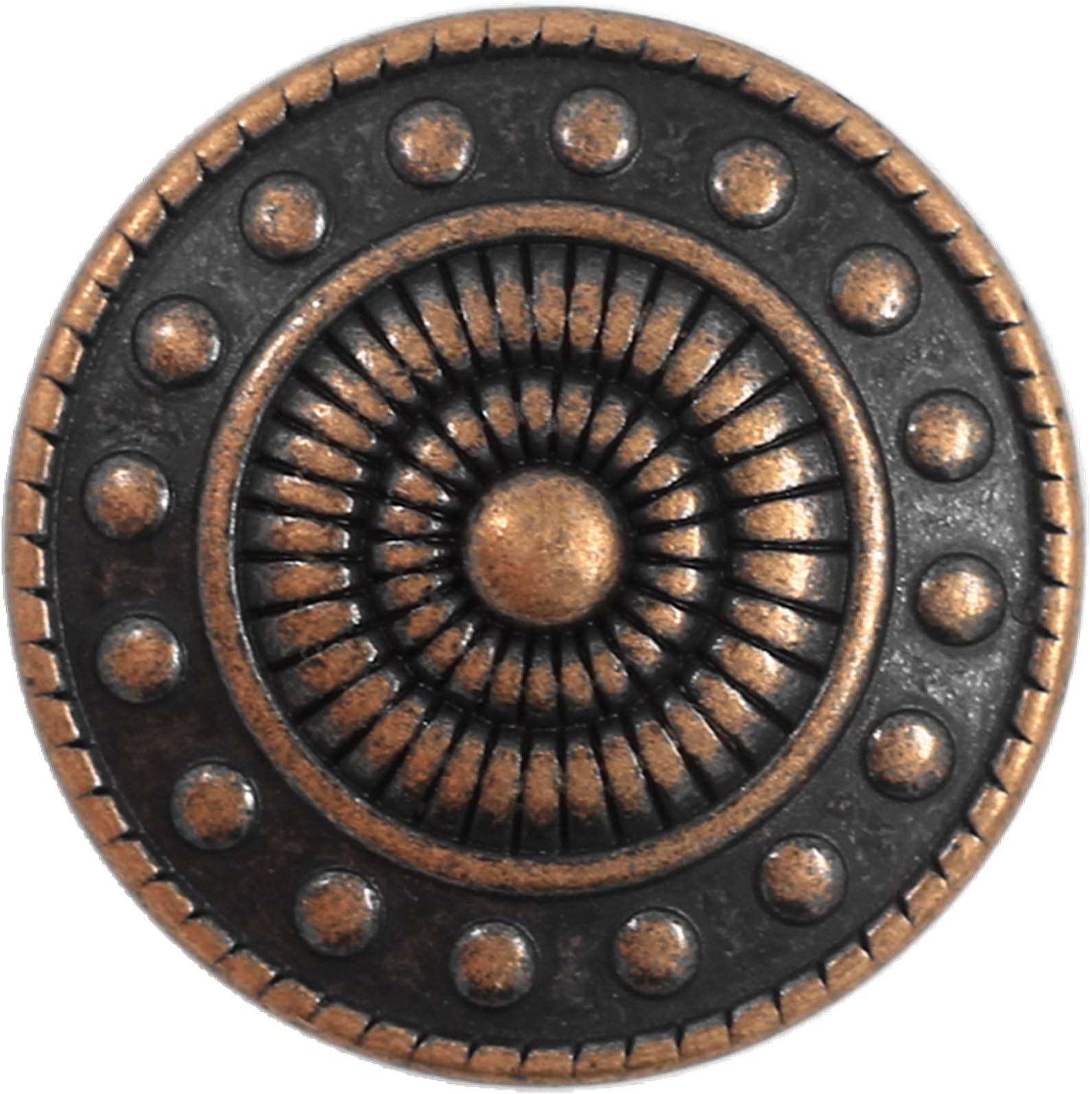 Amazon.com: Bezelry 12 Pieces Nostalgic Metal Shank Buttons 25mm (1 ...