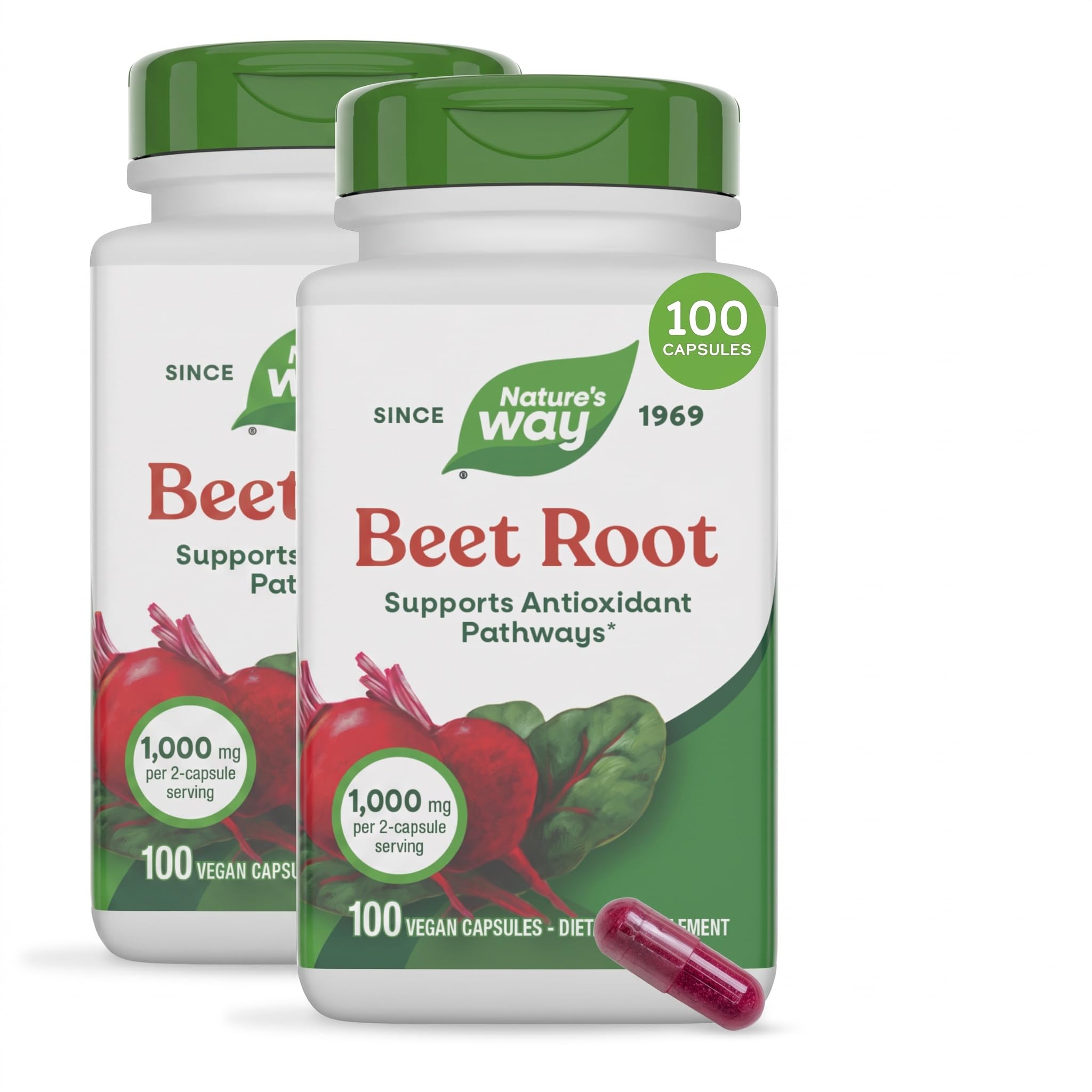 Nature's Way Beet Root Capsules, Supports Antioxidant Pathways*, 100 ct — Amazon image 11