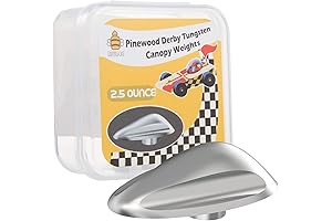 2.5oz Pinewood Derby Canopy Weights