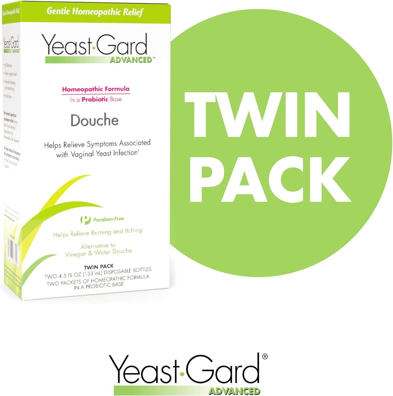Yeast-Gard Advanced Homeopathic Douche , 4.5 Fl Oz (Pack of 2) : Health & Household