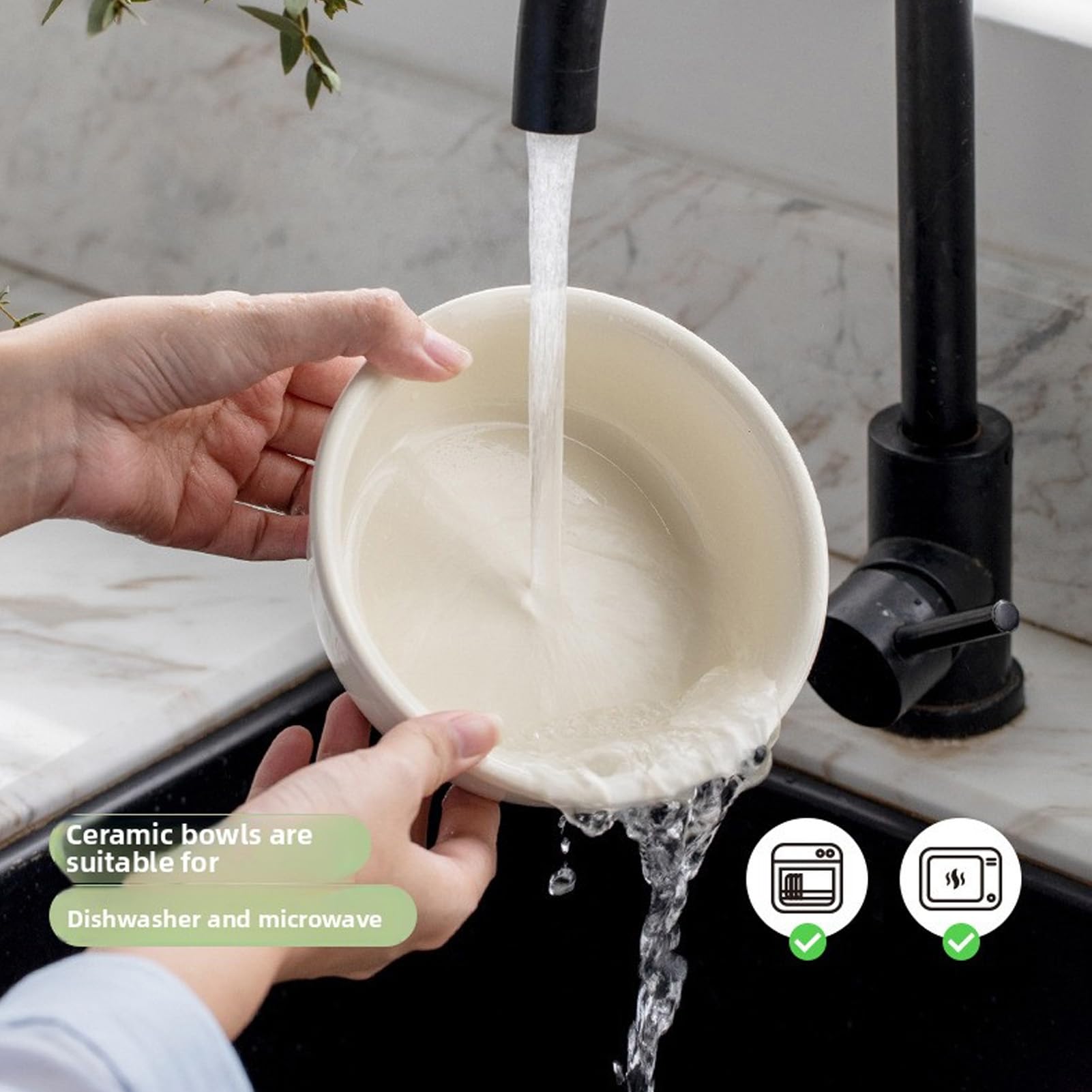 Podwyższona Miska Kota, Podwyższony Zestaw Misek karmę i wodę dla Psów z 2 Ceramicznymi Miskami o Pojemności 600 Ml, Przechylana Stacja Karmienia (Podwójna miska w kolorze beżowym)